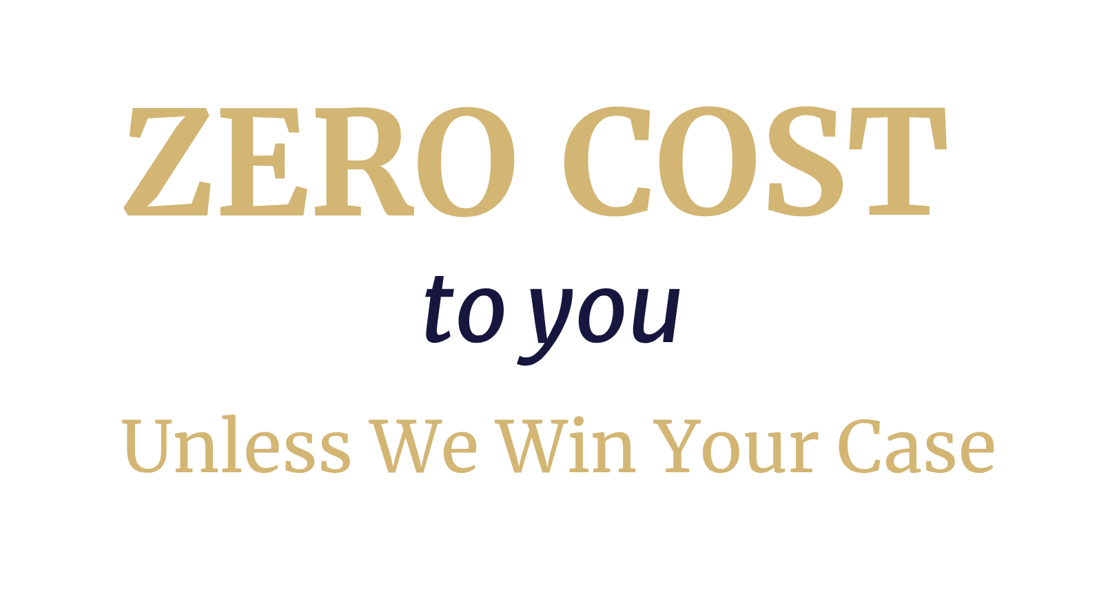 No Fee Unless We Win. Personal Injury Attorney - Lafayette, La